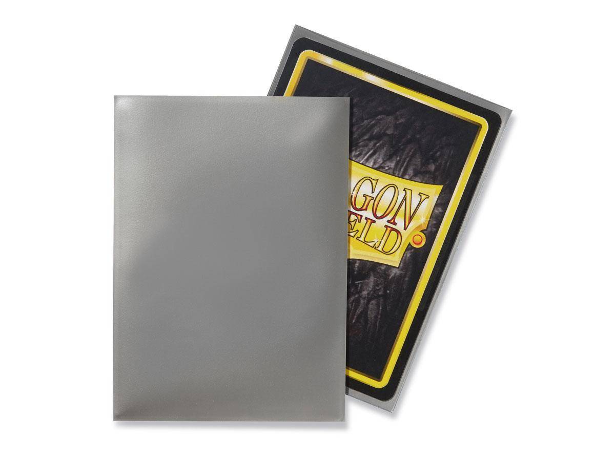 Dragon Shield - Kartenhüllen Standard Größe - Silber Classic - 100 Stk