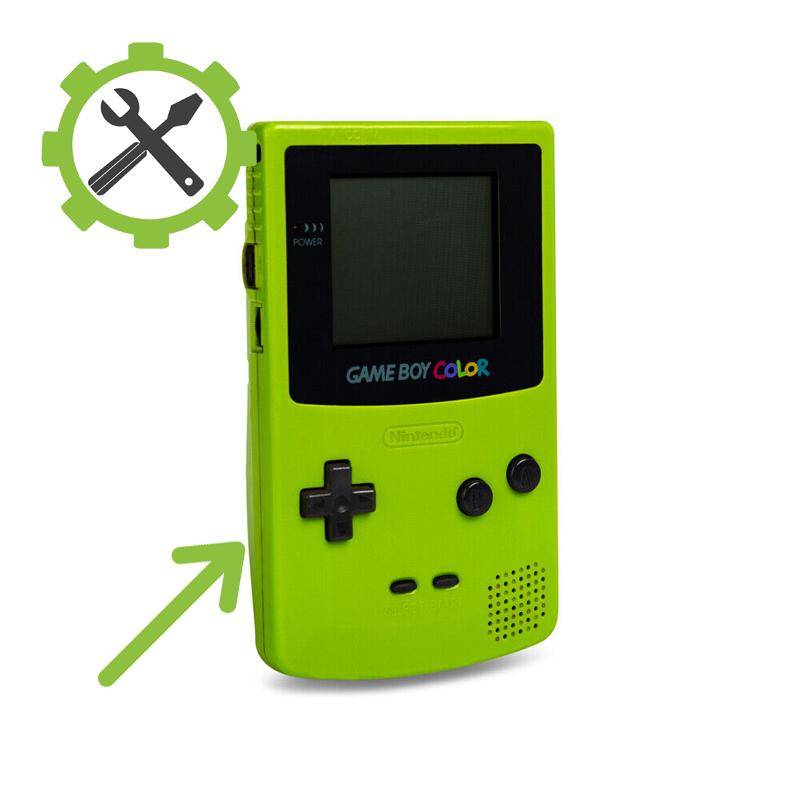 Game Boy Color Reparatur - Alle Batterie-Kontakte tauschen
