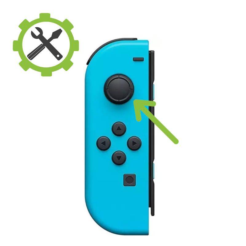 Nintendo Switch Reparatur - Original Linker Joy-Con - Stick Drift richten