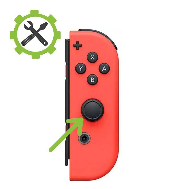 Nintendo Switch Reparatur - Original Rechter Joy-Con - Stick Drift richten