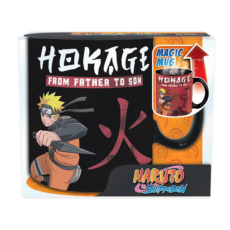 Naruto - Tasse mit Thermoeffekt Father to Son - 460 ml