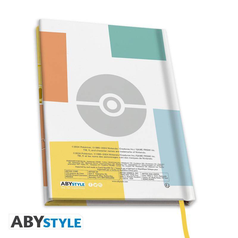 Pokémon - Notizbuch Starter 1. Generation - A5