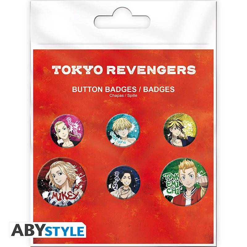 Tokyo Revengers - Button Set Charaktere