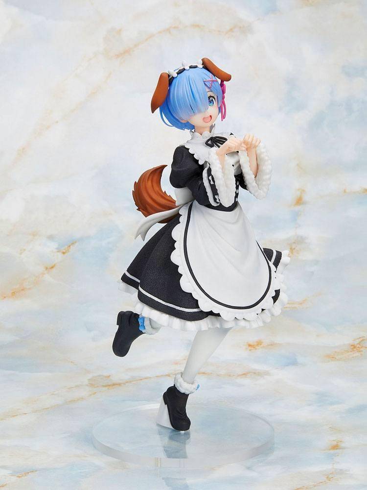 Re:Zero - Statue Rem Puppy Ver. - 23 cm - JPN