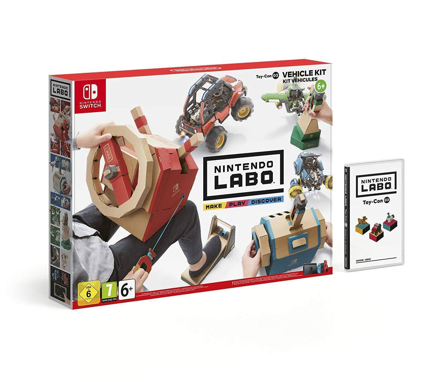Switch - Nintendo LABO Tyo Con 03 Fahrzeug Set (Sealed)