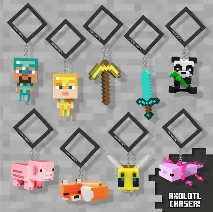 Minecraft - Schlüsselanhänger Mystery Box Serie 2
