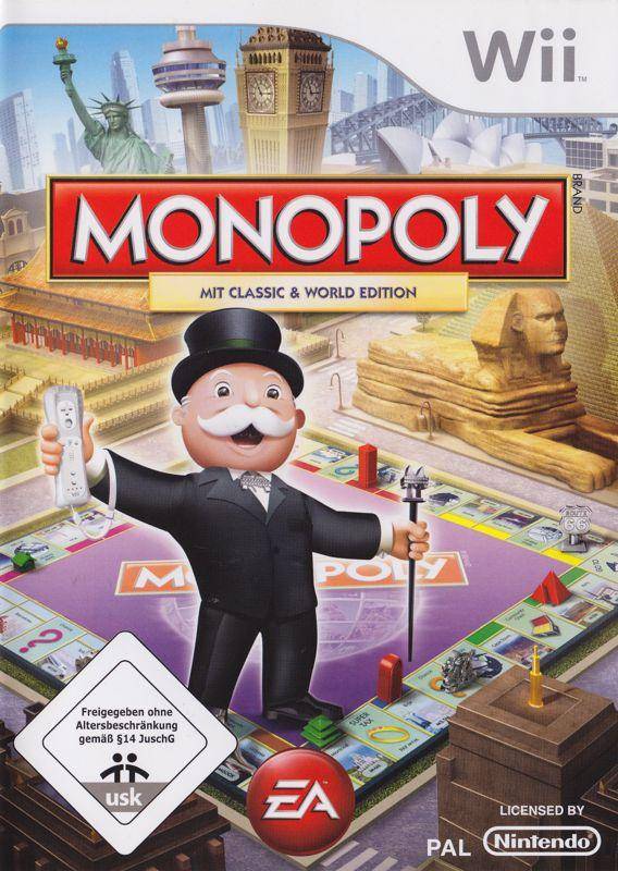 Wii - Monopoly Mit Classic & World Edition (Gebraucht)