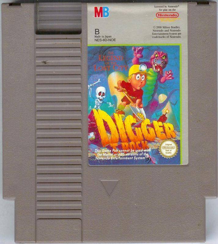 NES - Digger T Rock The Legend Of The Lost City - Nur Modul (Gebraucht)