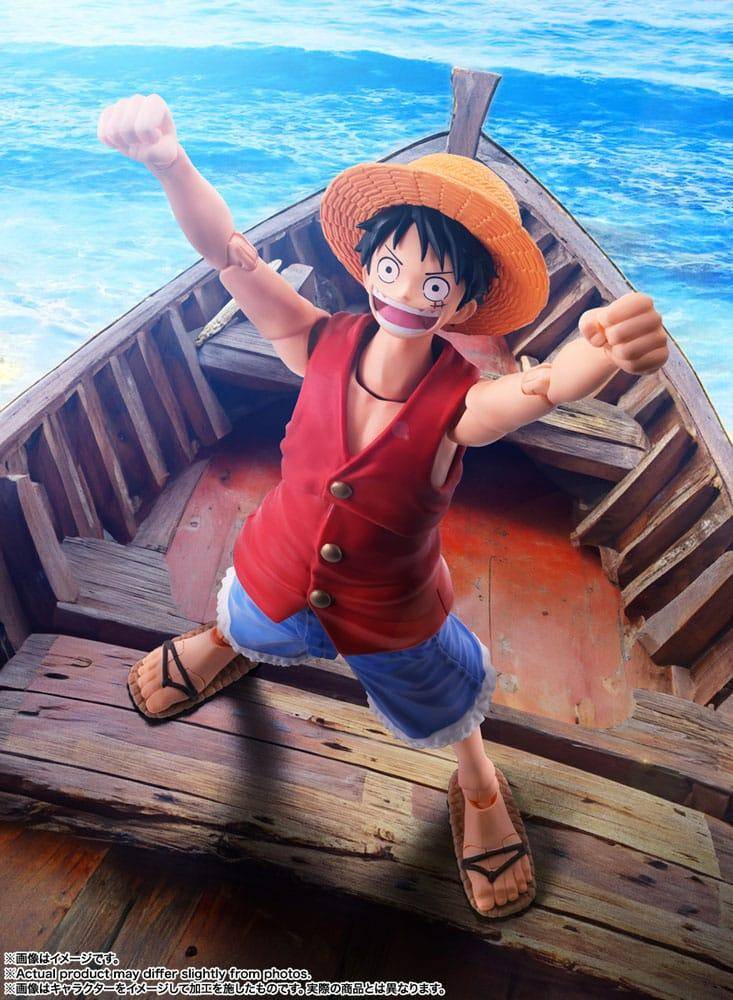 One Piece - Actionfigur Ruffy (Romance Dawn) - 15 cm