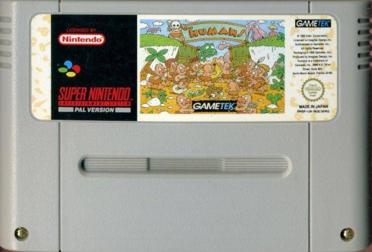 SNES - The Humans - Nur Modul (Gebraucht)