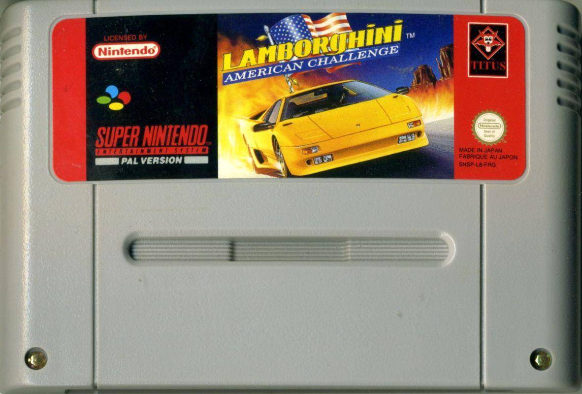 SNES - Lamborghini American Challenge - Nur Modul (Gebraucht)