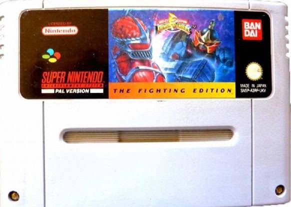 SNES - Mighty Morphin Power Rangers The Fighting Edition - Nur Modul (Gebraucht)