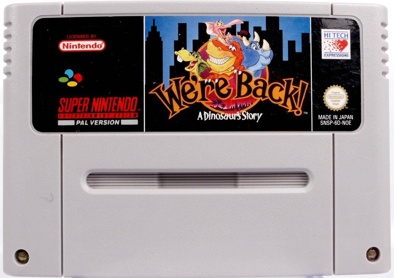 SNES - We're Back! A Dinosaur Story - Nur Modul (Gebraucht)