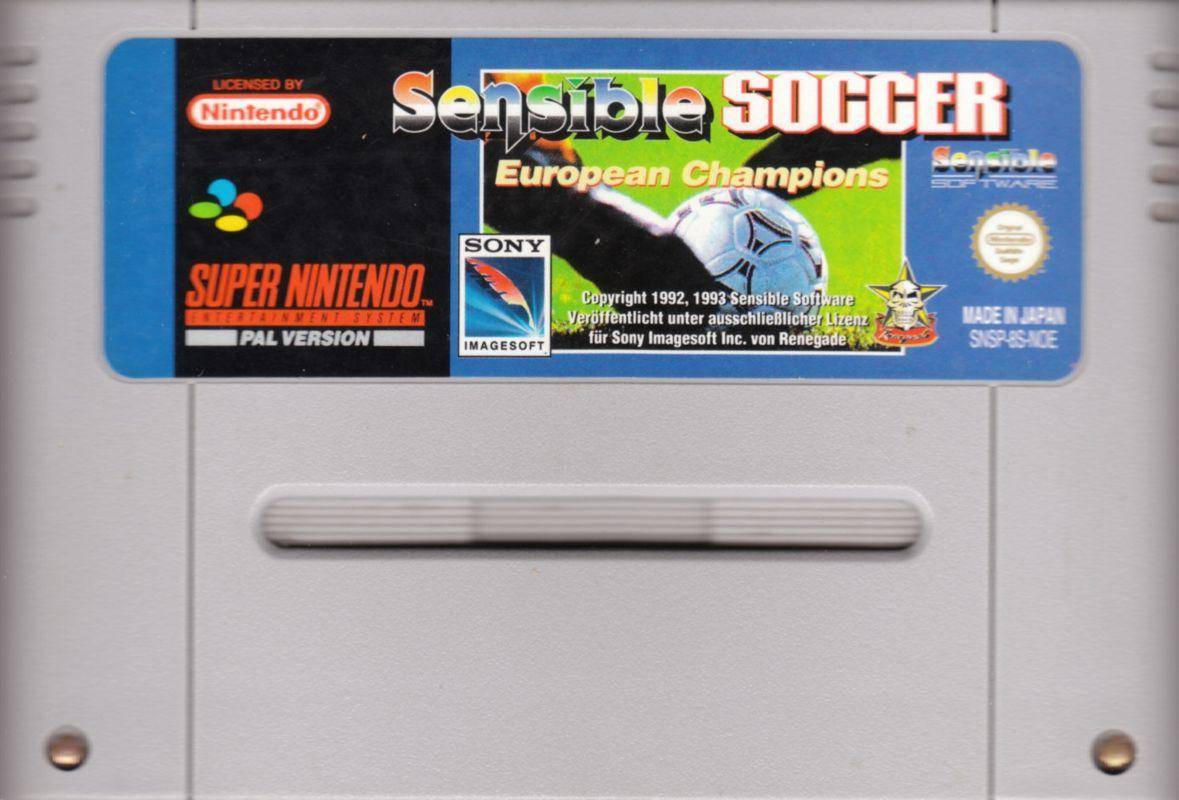 SNES - Sensible Soccer European Champions - Nur Modul (Gebraucht)