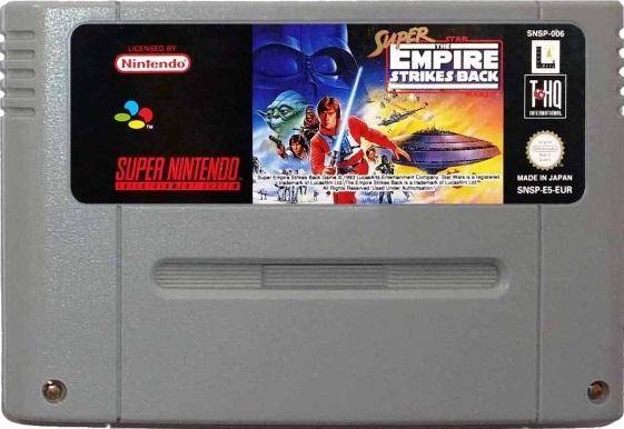 SNES - Super Star Wars The Empire Strikes Back - Nur Modul (Gebraucht)