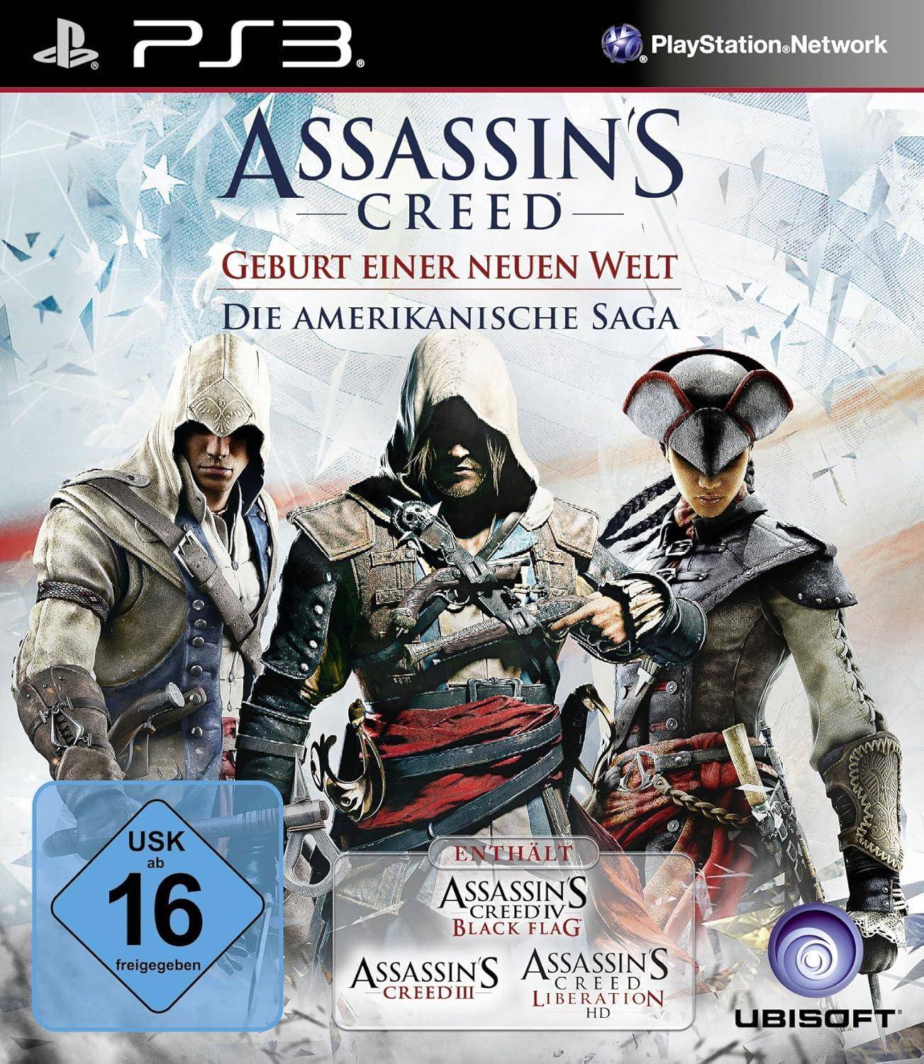 PS3 - Assassins Creed Geburt Einer Neuen Welt Die Amerikanische Saga (Gebraucht)