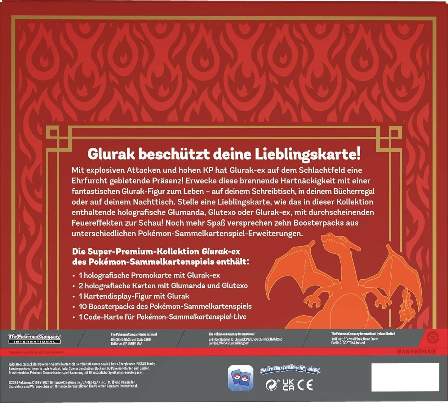 Pokémon - Super Premium Kollektion Glurak EX - DE