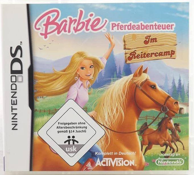 DS - Barbie Pferdeabenteuer Im Reitercamp (Gebraucht)