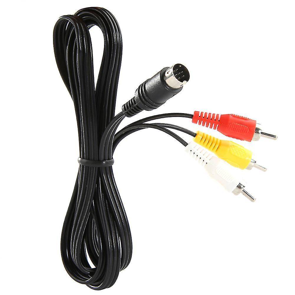 Sega Saturn - AV Kabel Cinch (Dritthersteller)