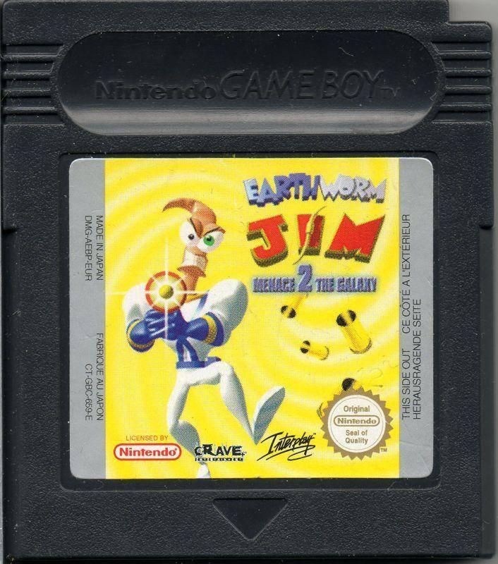 GBC - Earthworm Jim Menace 2 The Galaxy - Nur Modul (Gebraucht)