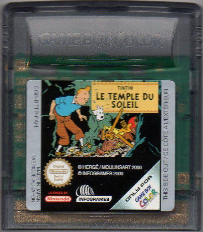 GBC - Tintin Le Temple Du Soleil - Nur Modul (Gebraucht)