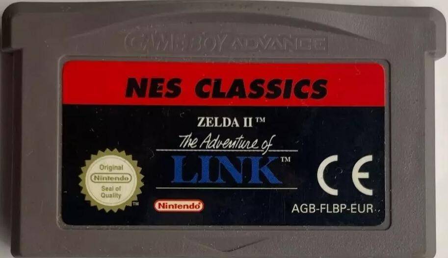 GBA - NES Classics Zelda 2 The Adventure Of Link - Nur Modul (Gebraucht)