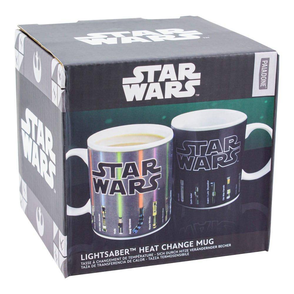 Star Wars - Tasse mit Thermoeffekt Lichtschwerter - 320 ml