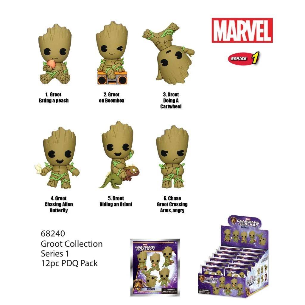 Guardians of the Galaxy 3D Magnet Groot Series 1