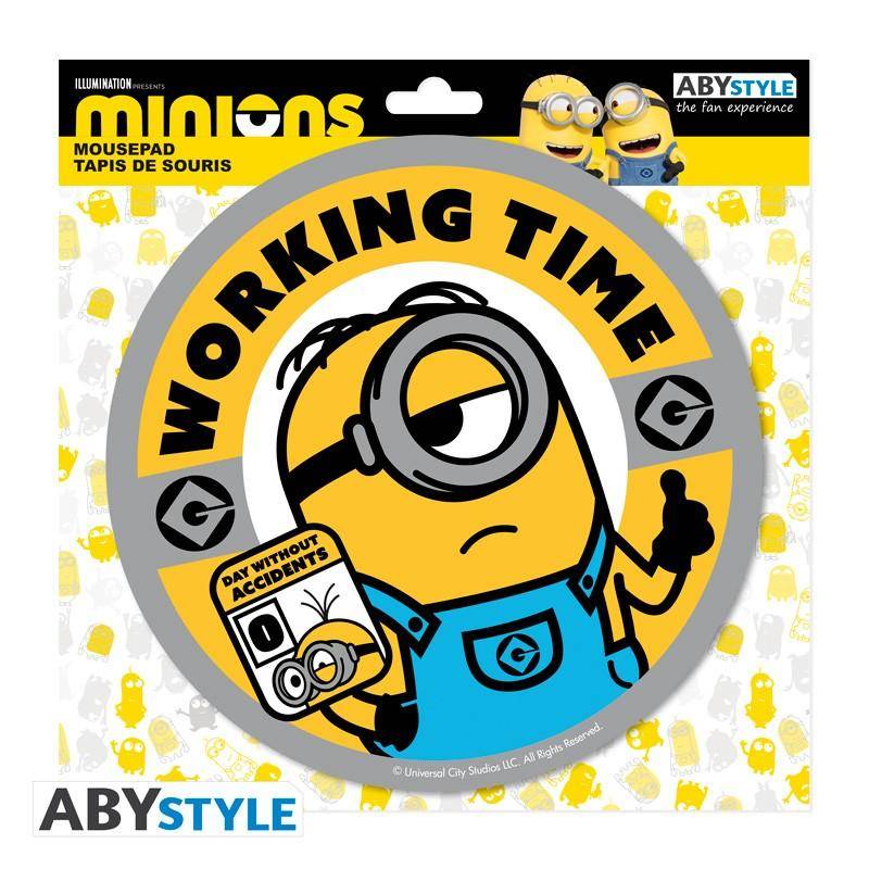 Minions - Mousepad Working Time - 21,5 cm