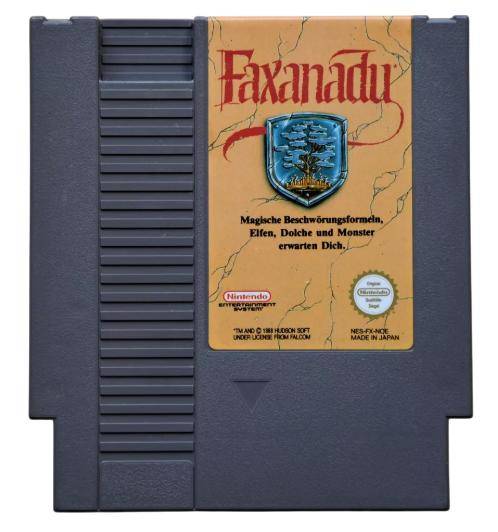 NES - Faxanadu - Nur Modul (Gebraucht)