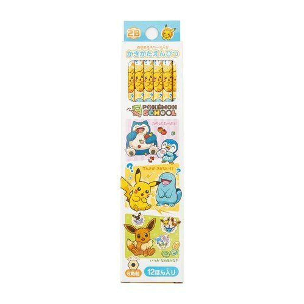 Pokémon - Stift Set 2B Bleistifte 12er Set