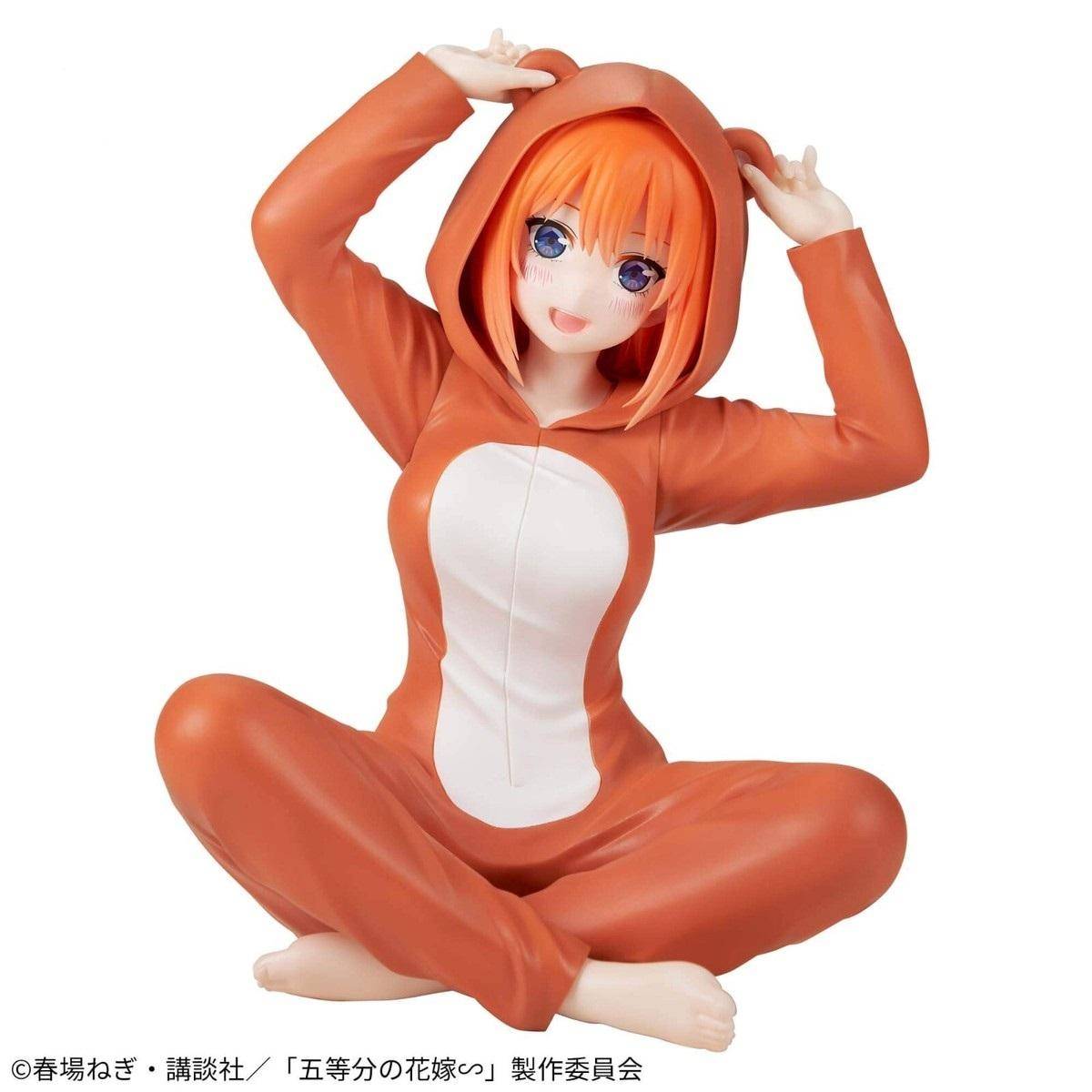 The Quintessential Quintuplets - Statue Yotsuba Nakano Relax time - 13 cm - JPN