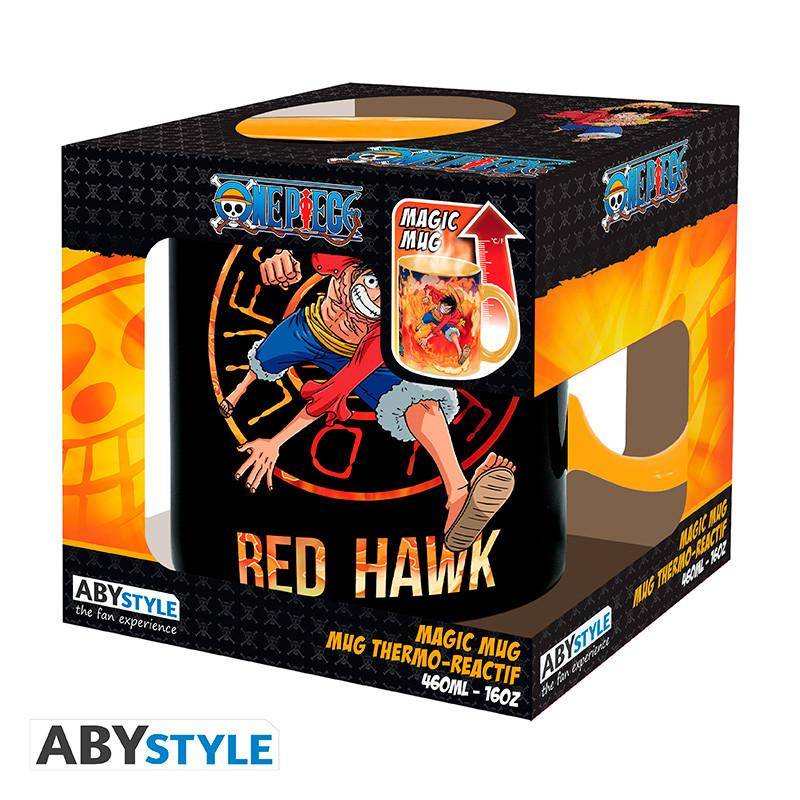 One Piece - Tasse mit Thermoeffekt Luffy & Sabo - 460 ml