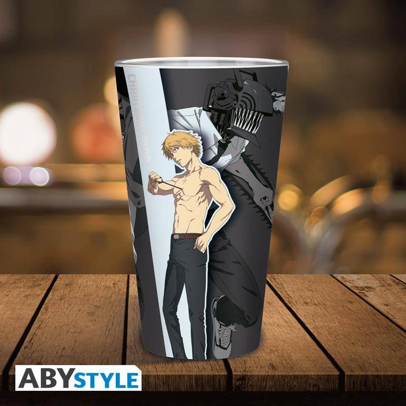 Chainsaw Man - Glas Gruppe - 400 ml