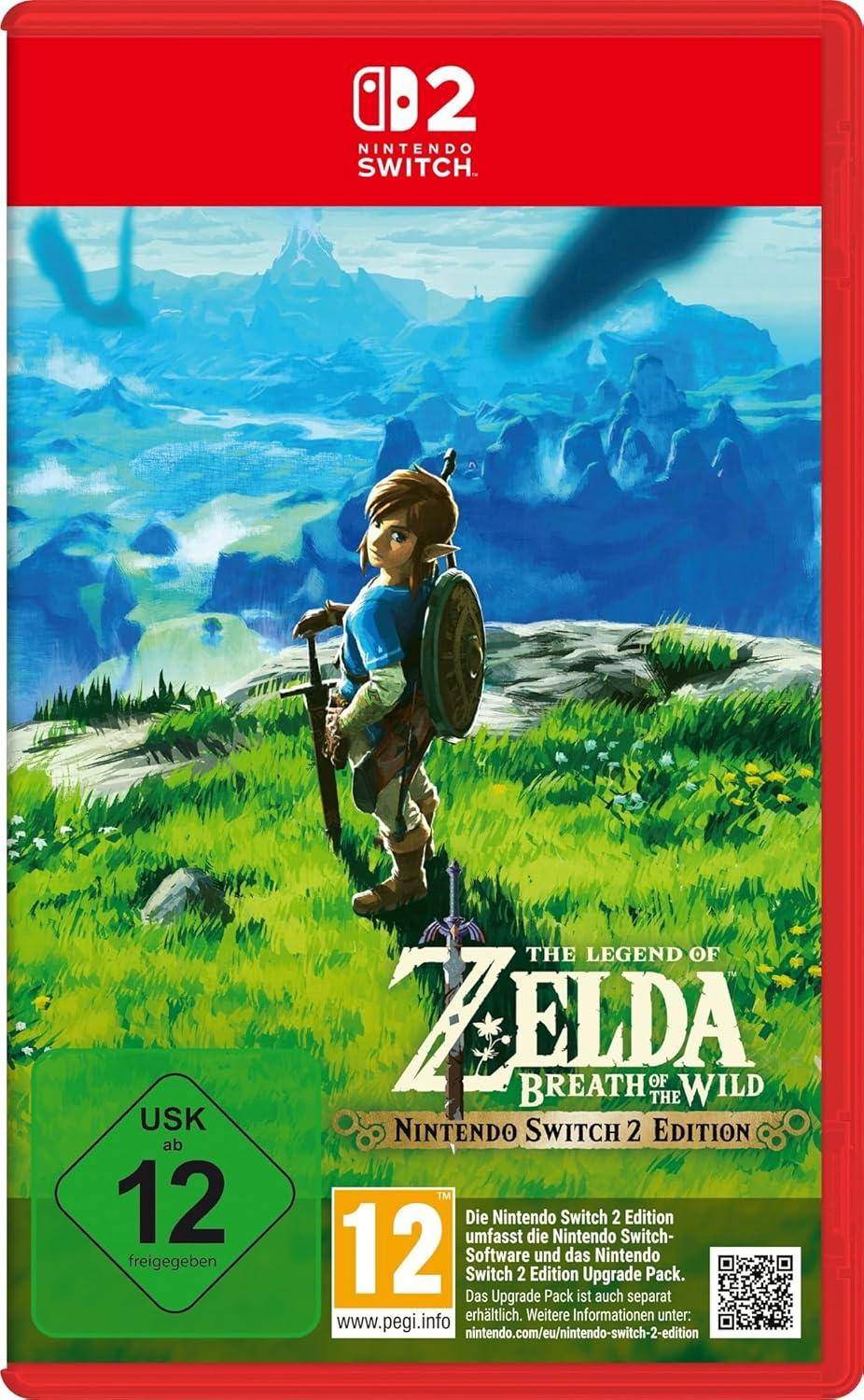 Switch 2 - The Legend Of Zelda Breath Of The Wild (Gebraucht)
