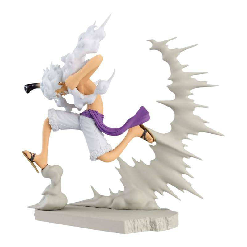 One Piece - Statue Spectacular Battle Scenery Monkey D. Ruffy Gear 5 - 10 cm - JPN