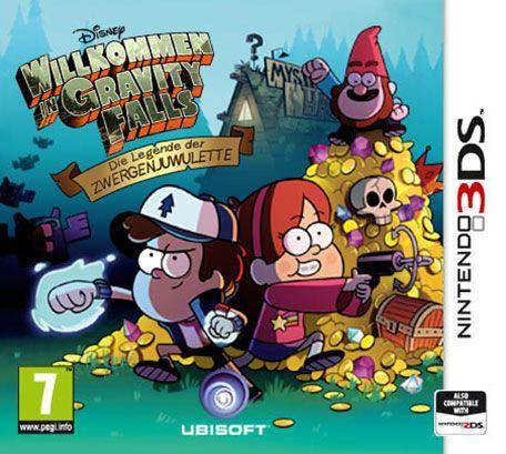 3DS - Willkommen In Gravity Falls Die Legende Der Zwergenjuwulette - Nur Modul (Gebraucht)