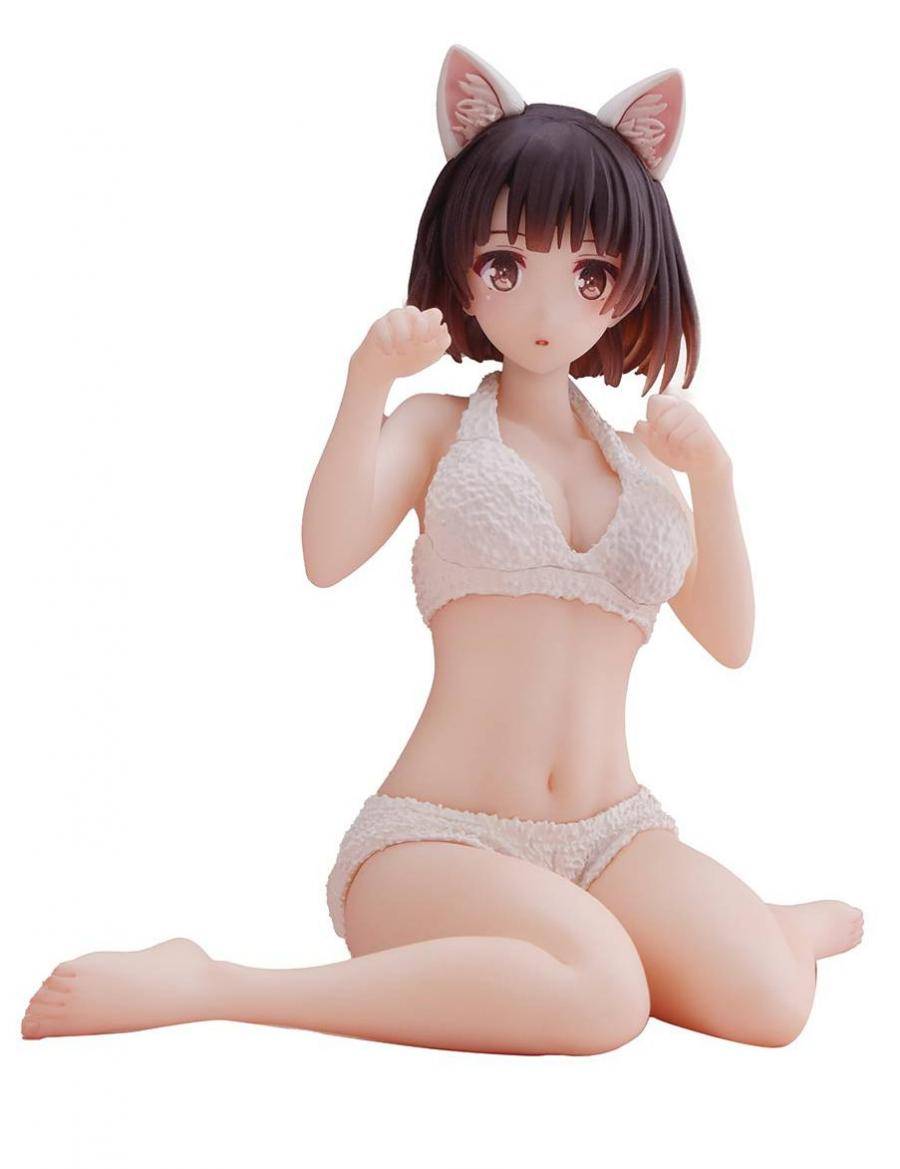Saekano: How to Raise a Boring Girlfriend - Statue Megumi Kato Cat Roomwear - 10 cm - JPN