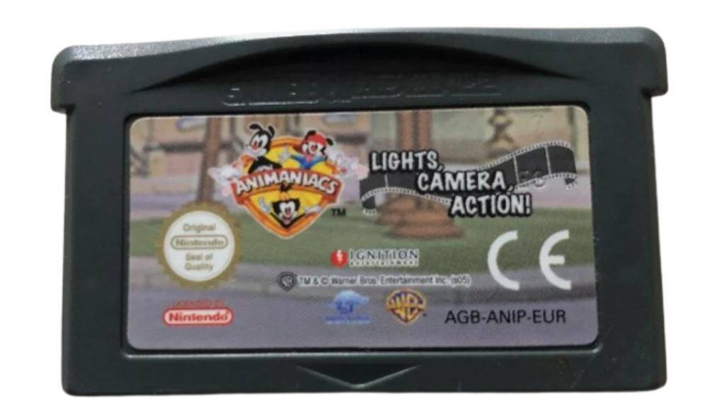 GBA - Animaniacs Lights Camera Action - Nur Modul (Gebraucht)