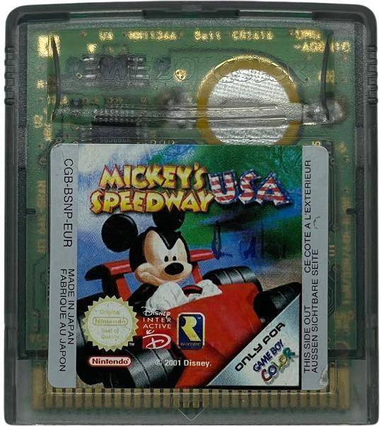 GBC - Mickys Speedway USA - Nur Modul (Gebraucht)