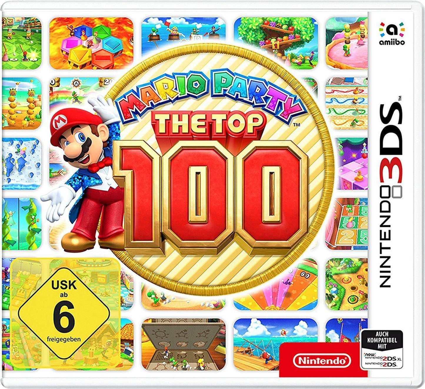 3DS - Mario Party The Top 100 - Nur Modul (Gebraucht)