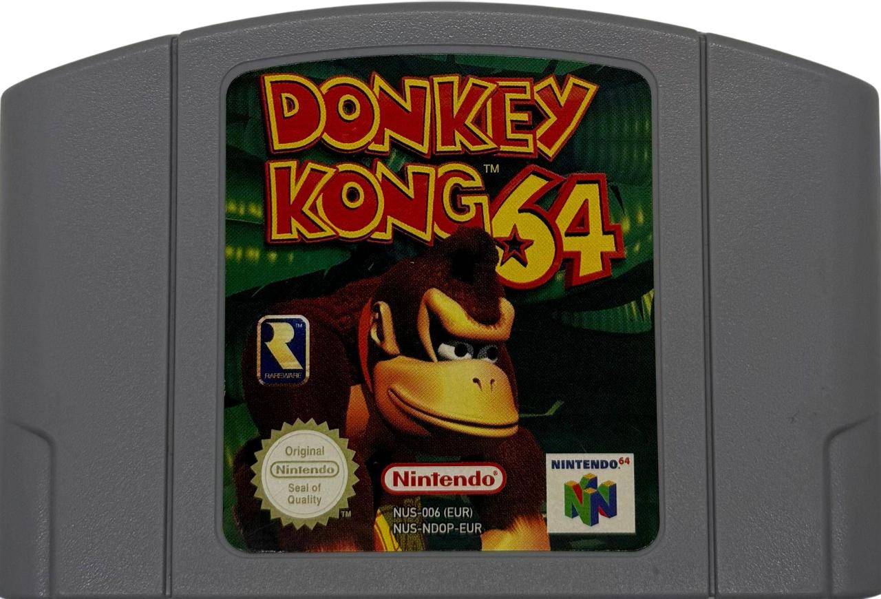 N64 - Donkey Kong 64 - Nur Modul (Gebraucht)