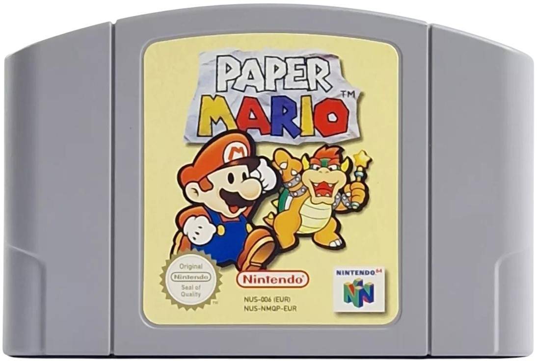 N64 - Paper Mario - Nur Modul (Gebraucht)