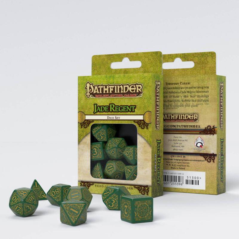 Q Workshop - Würfel Set RPG Pathfinder - Jade Regent - 7