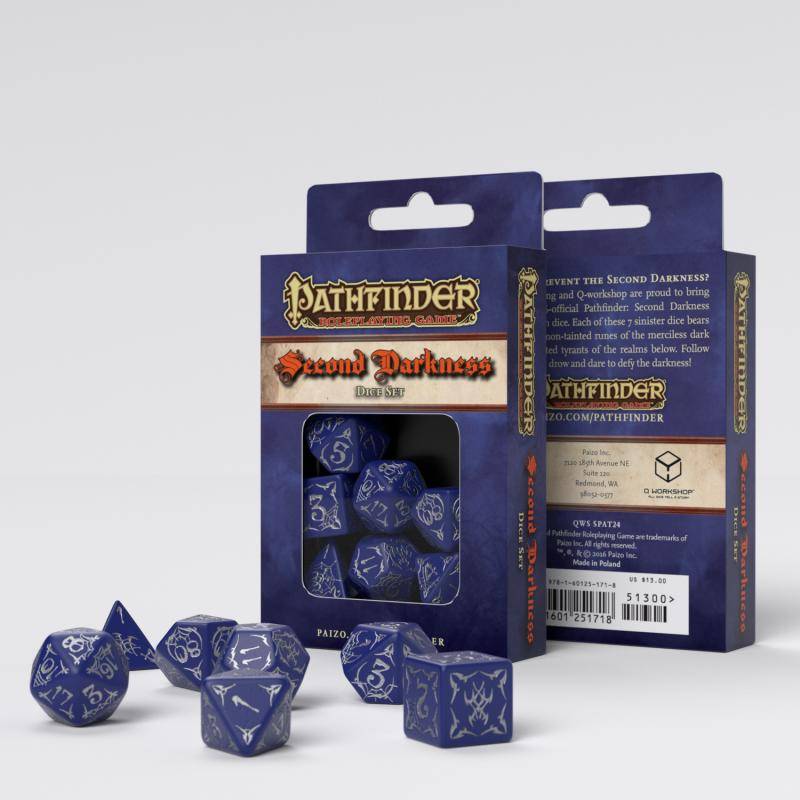 Q Workshop - Würfel Set RPG Pathfinder - Second Darkness - 7