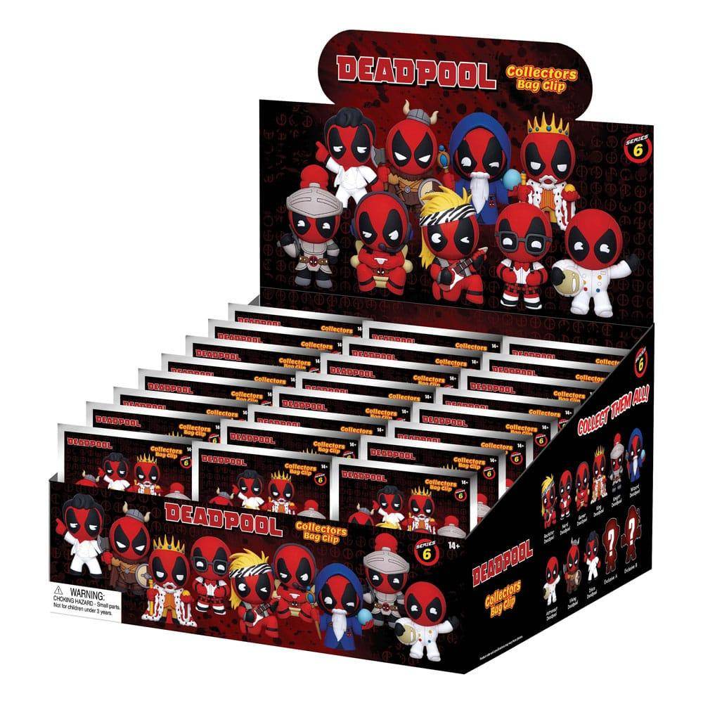 Marvel - Mystery Bag Schlüsselanhänger Deadpool - Series 6
