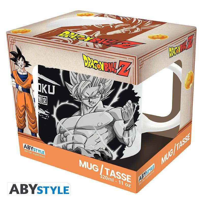 Dragon Ball - Tasse Goku schwarz weiß - 320 ml