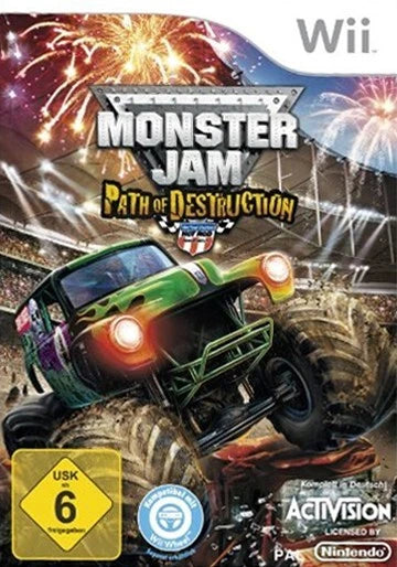 Wii - Monster Jam Pfad Der Zerstörung (Gebraucht)