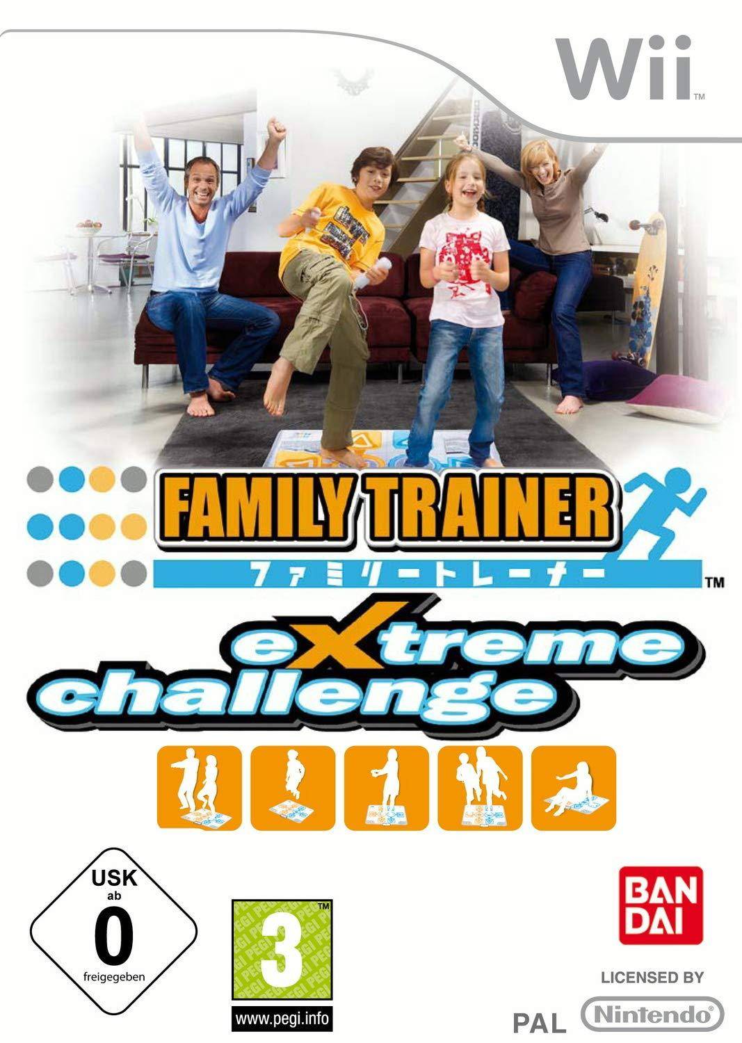 Wii - Family Trainer Extreme Challenge (Gebraucht)
