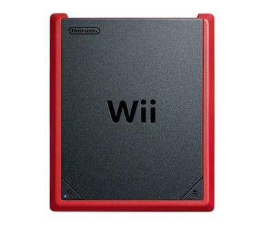 Wii Mini - Konsole - Rot / Schwarz - Ohne Controller (Gebraucht)